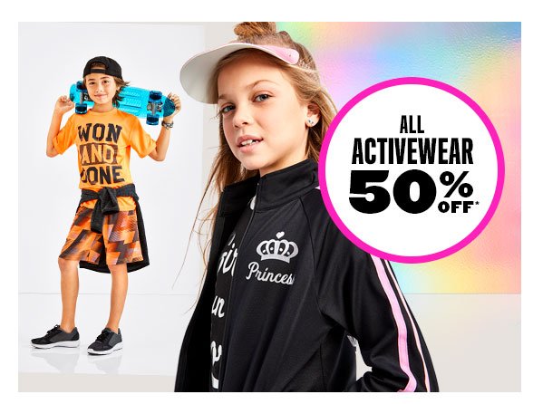 All Activewear 50% Off