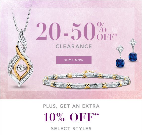 20-50% Off Clearance