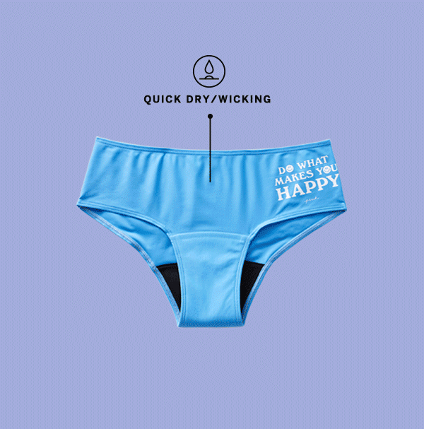 Introducing: The Period Panty! More comfort, less worry