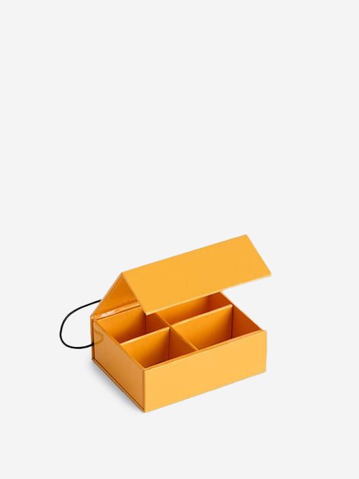 Image of HAY Colour Storage Travel Jewellery Box X-Small - Egg Yolk
