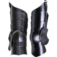 Blackened Markward Full Leg Guards