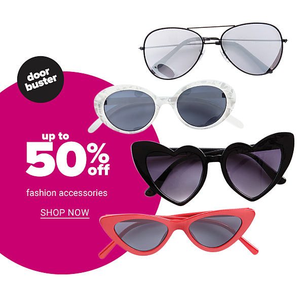 Up to 50% off Fashion Accessories - Shop Now