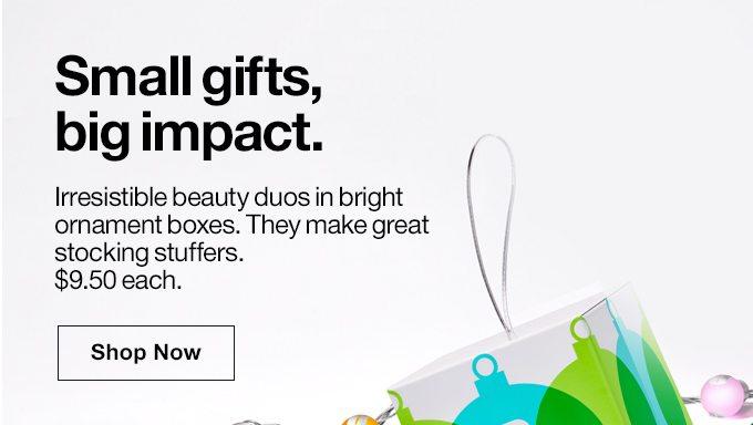 Small gifts, big impact.