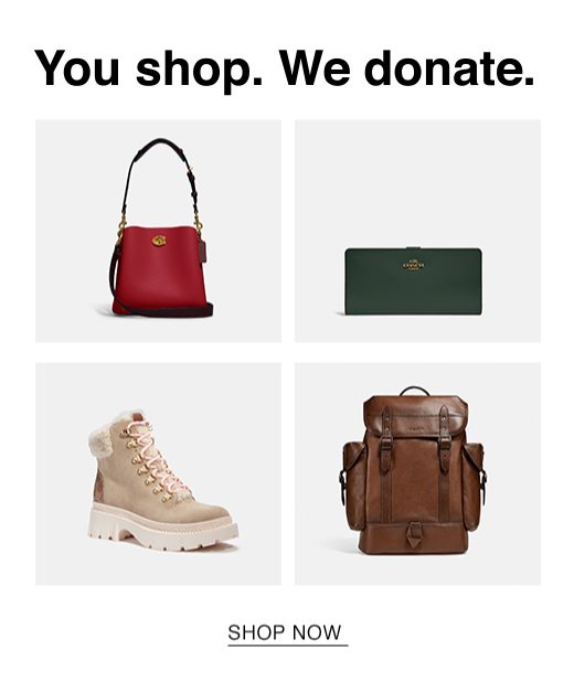 You Shop. We Donate. SHOP NOW