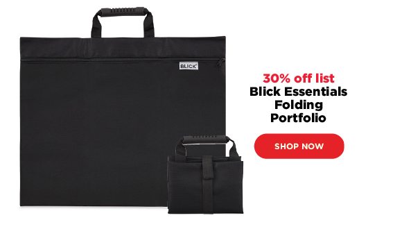 Blick Essentials Folding Portfolio - 30% off list
