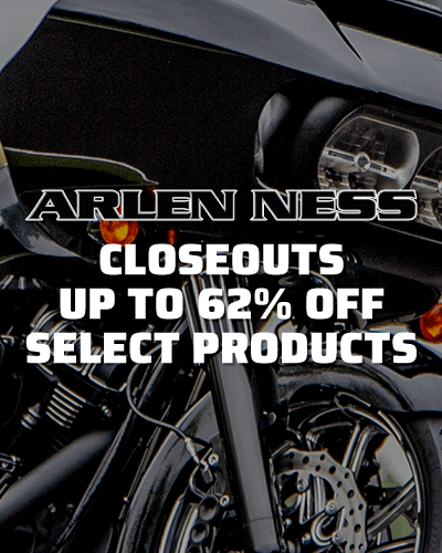 Arlen Ness Closeouts Up to 62% off