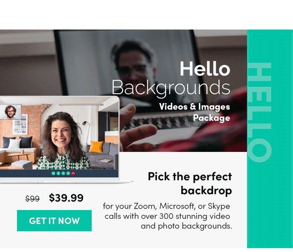 Hello Backgrounds | Get Now