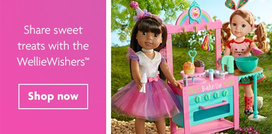 Share sweet treats with the WellieWishers™ - Shop now