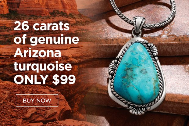 26 Carats of Genuine Arizona Turquoise ONLY $99