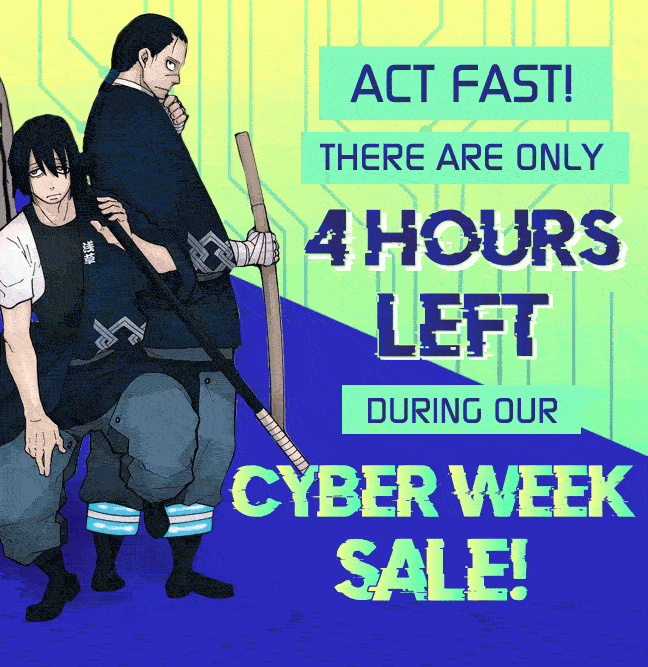 Act Fast! There Are Only 4 Hours Left During Our Cyber Week Sale!