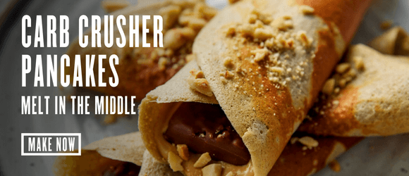 Gooey Carb Crusher Protein Pancakes#