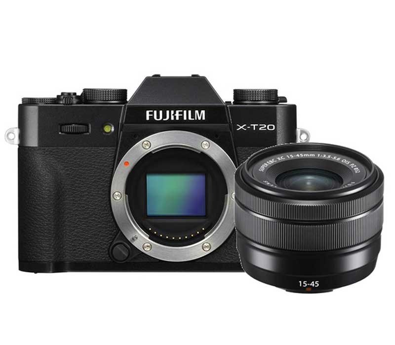 Fujifilm X-T20 with XC 15-45mm OIS PZ Lens