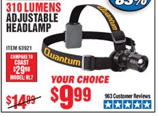  310 Lumen Headlamp 