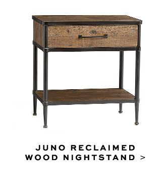 JUNO RECLAIMED WOOD NIGHTSTAND >