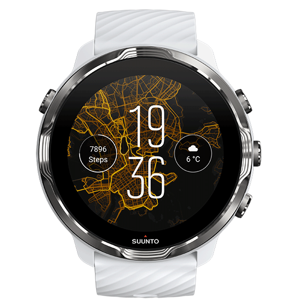 Suunto 7 White Burgundy