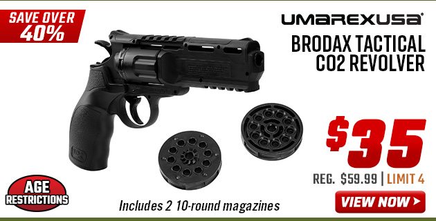 Umarex Brodax Tactical CO2 Revolver