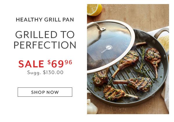 GreenPan Pure Ceramic + Magneto Healthy Grill Pan