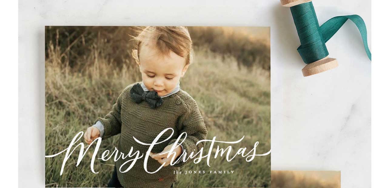 holiday photo cards