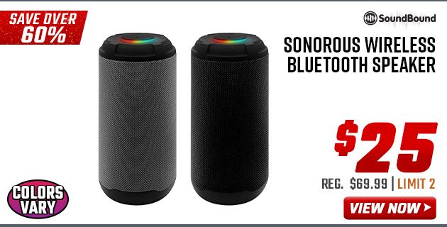 Soundbound Sonorous Wireless Bluetooth Speaker