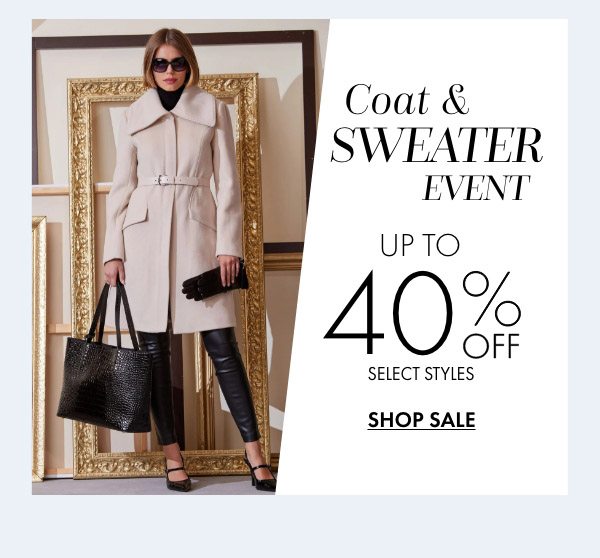 Coats & Sweater Event