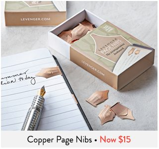 Copper Page Nibs