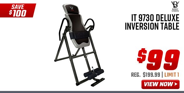 Body Vision IT 9730 Deluxe Inversion Table
