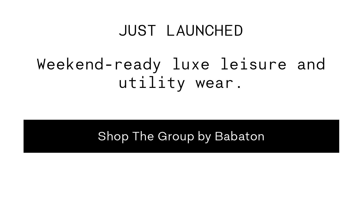 Babaton Atelier Spring 21 Just Launched - Aritzia Email Archive