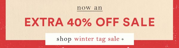 Shop 40% off sale.