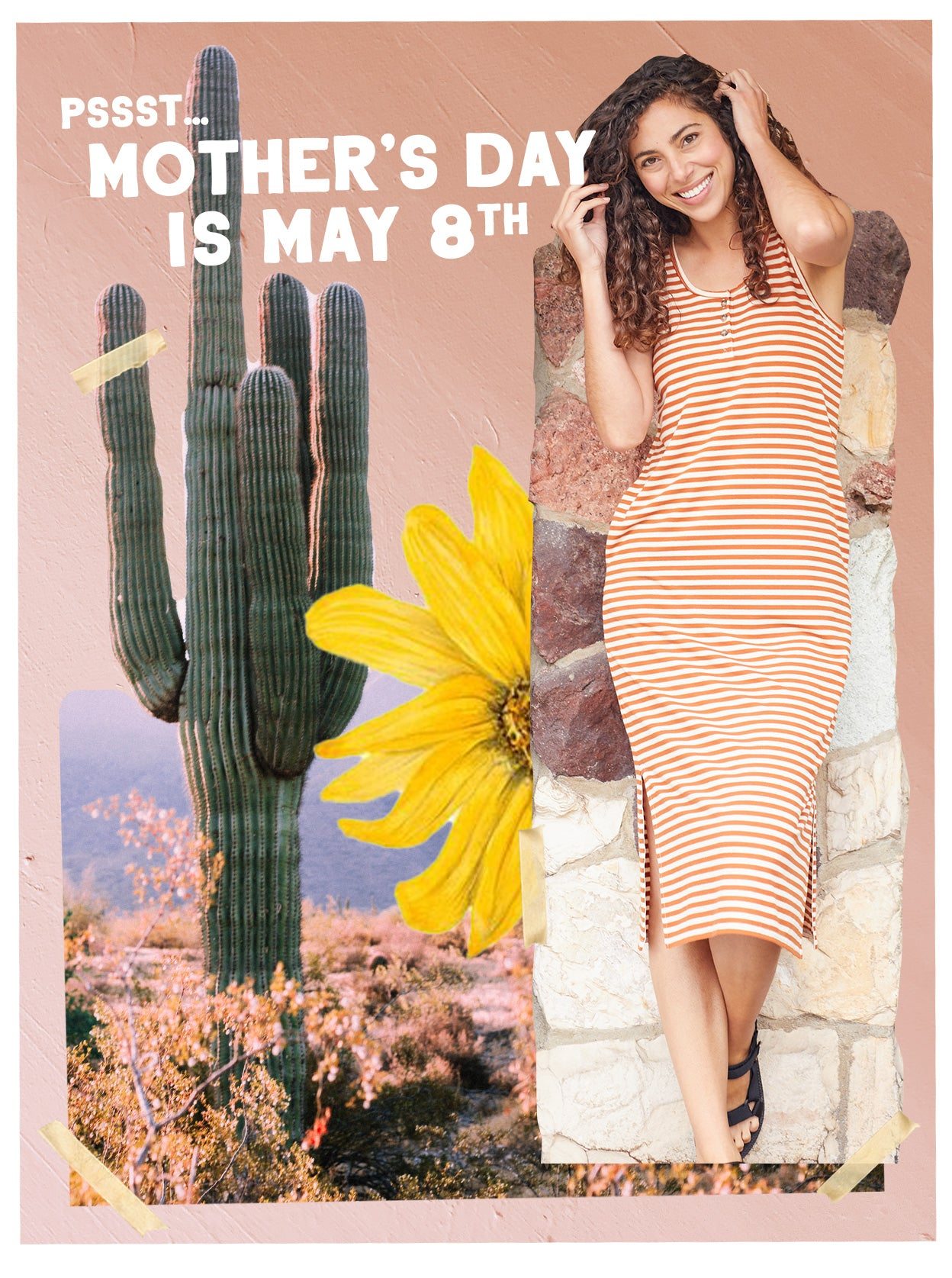 Psst... Mother's Day is May 8th! Shop Sustainably