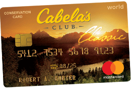 Cabela's CLUB Mastercard