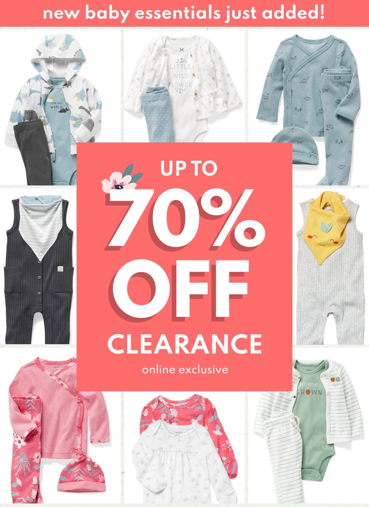 new baby essentials just added! | UP TO 70% OFF CLEARANCE online exclusive 