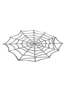 Spider Web 54" x 72" Rhinestone Table Cover Decoration