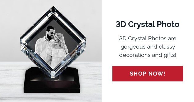 3D Crystal Photo