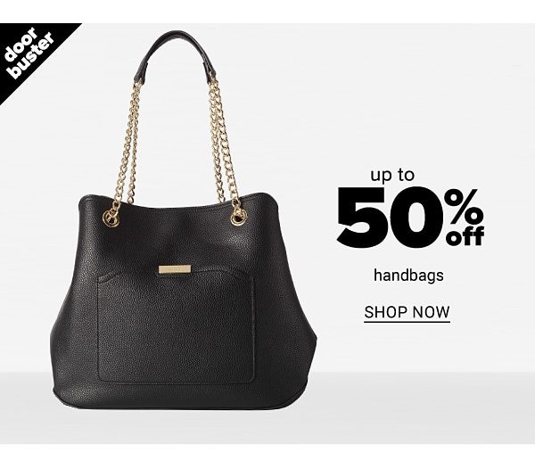 Up to 50% off Handbags - Shop Now