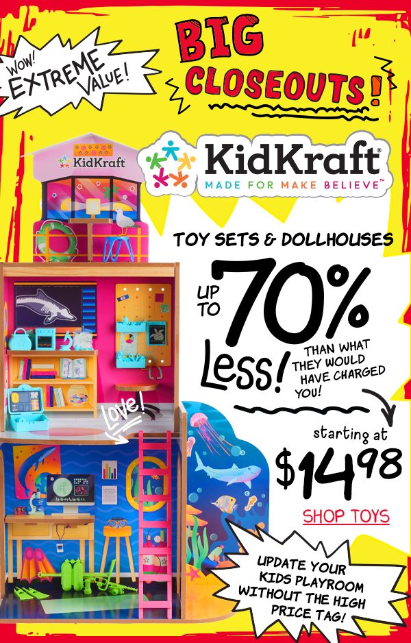 Toy Sets & Dollhouses