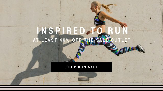 Shop The Run Sale