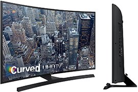 Samsung UN55MU6500 Curved 55 4K UHD LED-backlit Smart HDTV (2017 Model)