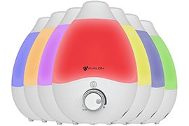 Avalon Premium Ultra-sonic Cool Mist Humidifier & Essential Oil Diffuser w/ 7 LED Lights
