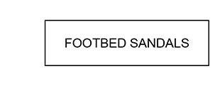 Footbed Sandals