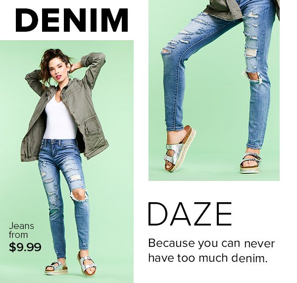 Shop Jeans from $9.99