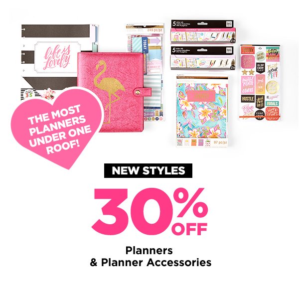 ALL Planners & Planner Accessories