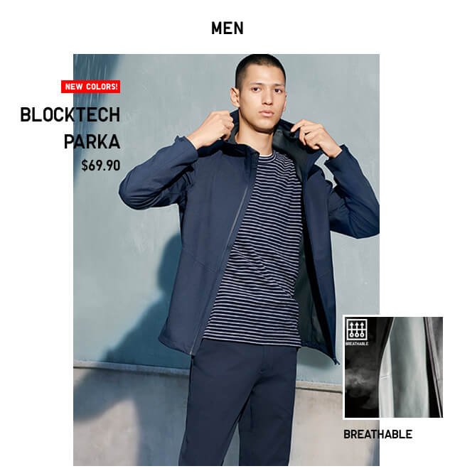 BLOCKTECH PARKA - SHOP MEN