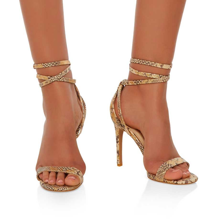 Strappy High Heel Sandals