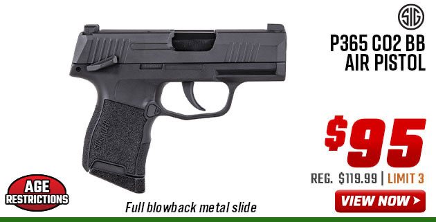 Sig Sauer P365 CO2 BB Air Pistol