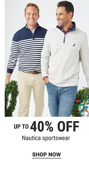 Up to 40% off Nautica sportswear. Shop Now.