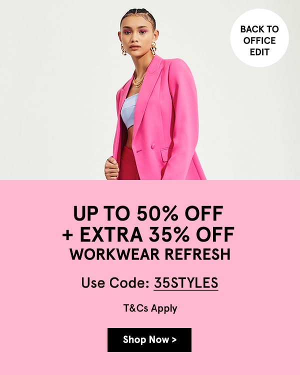Formalwear Up to 50% Off!