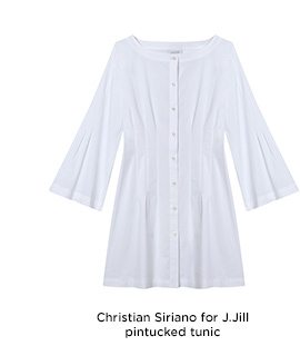 Pintucked tunic »