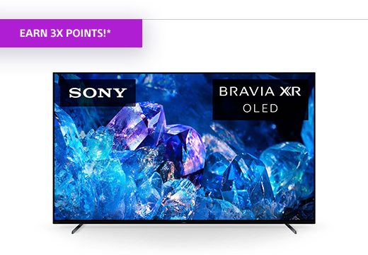EARN 3X POINTS!* | 65" Class (64.5" diag.) BRAVIA XR A80K 4K HDR¹ OLED TV