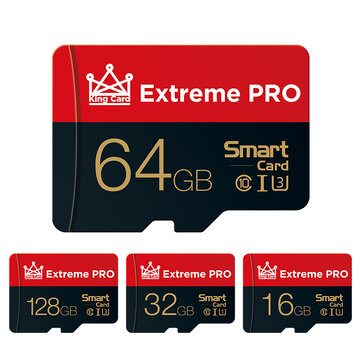Extreme Pro High Speed 16GB 32GGB 64GB 128GB Class 10 TF Memory Card Flash Drive With Card Adapter For Smartphone Tablet Speaker Drone Car DVR GPS Camera