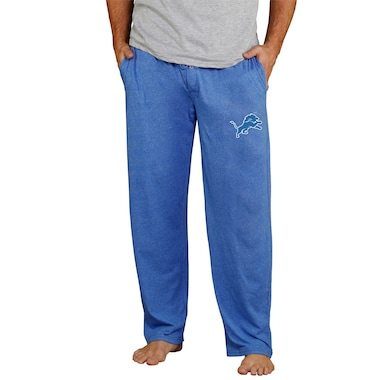 Men's Concepts Sport Blue Detroit Lions Lightweight Quest Knit Sleep Pants